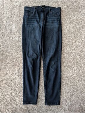 Liverpool Los Angeles High-Rise Ankle Jeans Dark Wash Blue Size 12/31